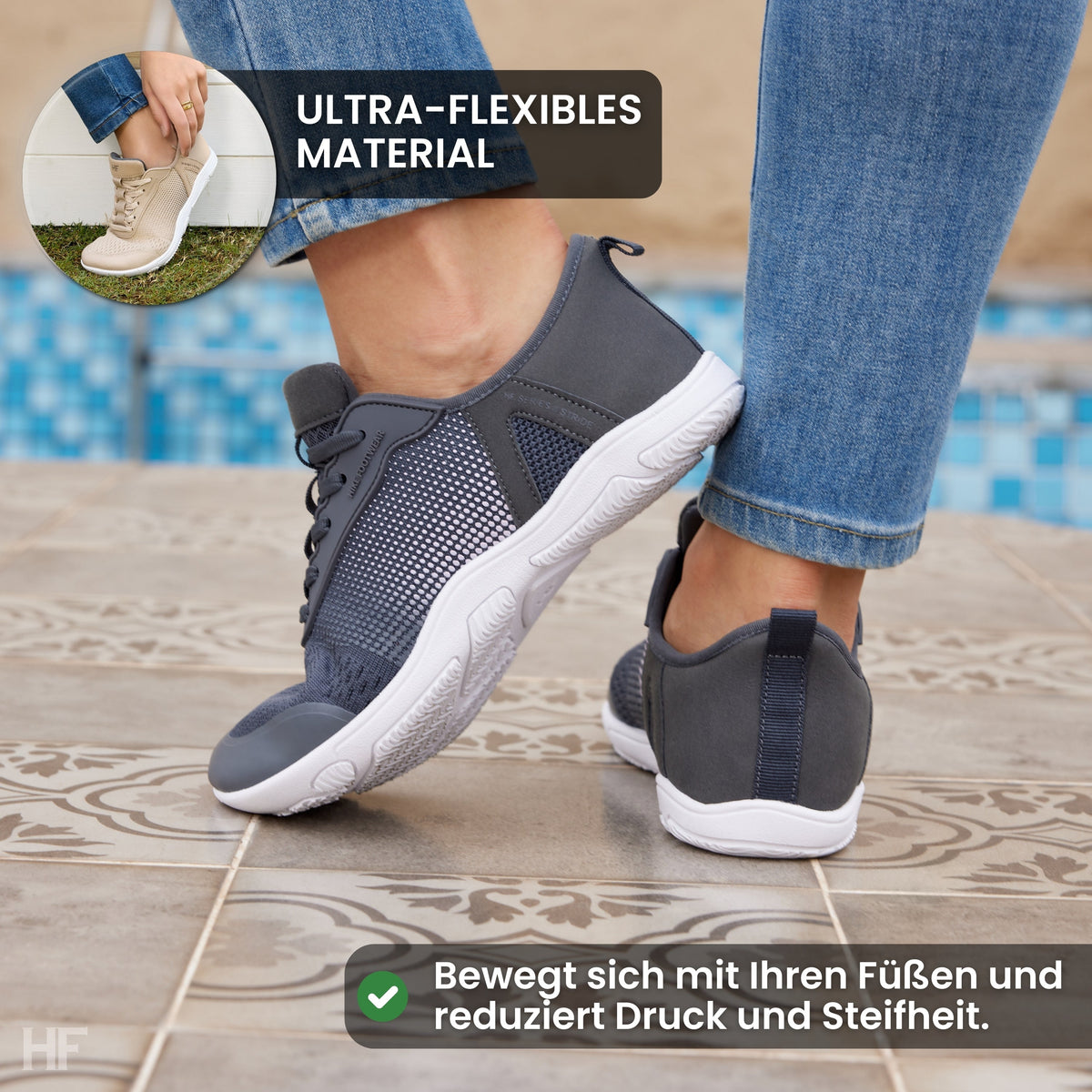 HF Stride – Hands-Free & Ergonomic Barefoot Shoes (CC)